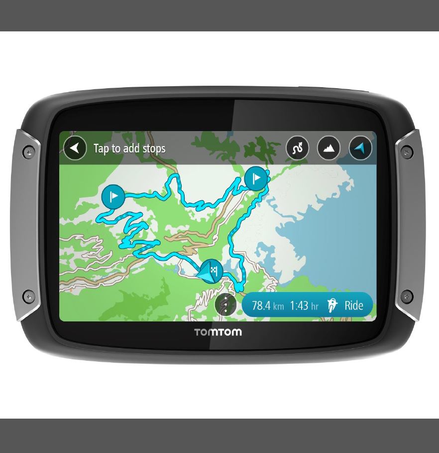 TomTom Rider 4with FREE Lifetime Maps