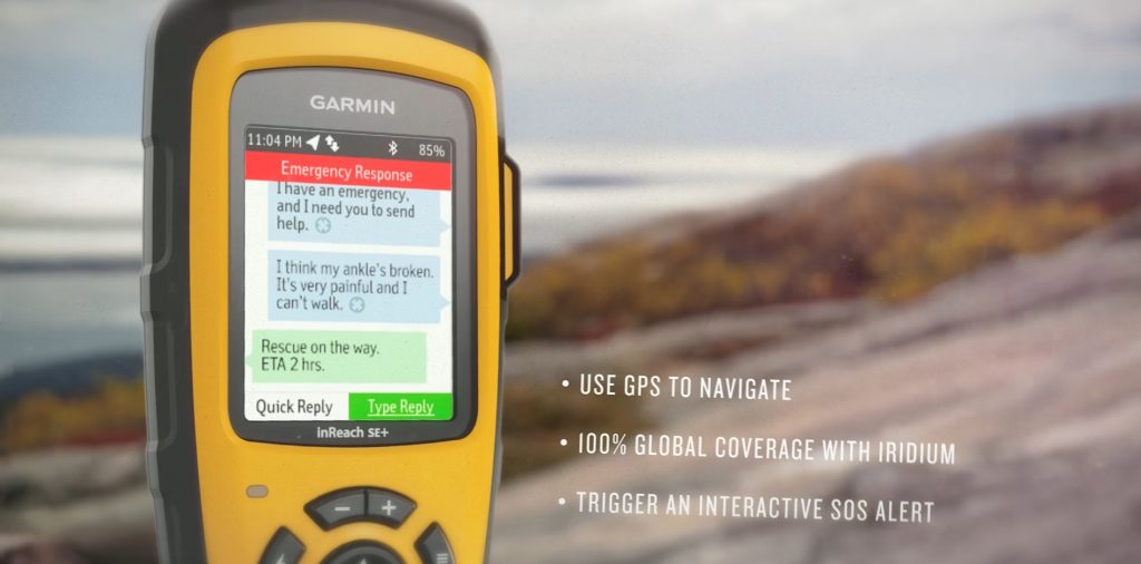 Garmin lanceert Inreach - outdoor GPS met tweeweg communicatie